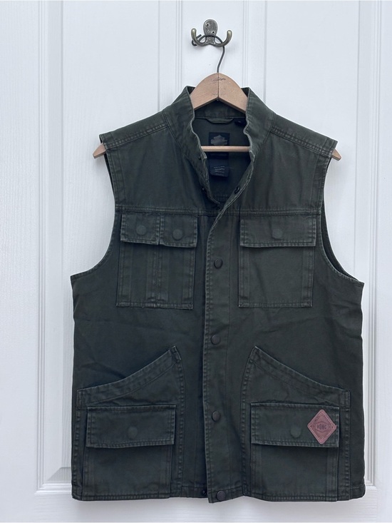 Harley-Davidson Other - Harley-Davidson Men's Dark Olive Utility Vest
